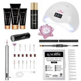 Kit-uri pentru unghii polygel - Găsește cele mai bune oferta kit unghii polygel LUXORISE Elite PRO cu Lampa #13