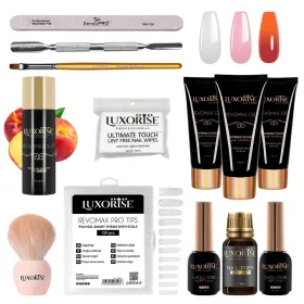 Kit-uri pentru unghii polygel - Găsește cele mai bune oferta kit unghii polygel REVOMAX LUXORISE Easy Sculpt + CADOU