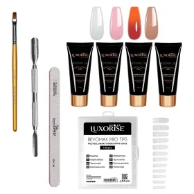 Kit-uri pentru unghii polygel - Găsește cele mai bune oferta kit unghii polygel REVOMAX LUXORISE Flexy Sculpt + CADOU