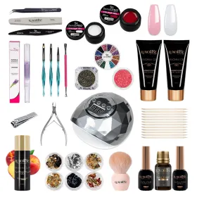 Kit-uri pentru unghii polygel - Găsește cele mai bune oferta kit unghii polygel REVOMAX LUXORISE Vision Sculpt cu Lampa + CADOURI