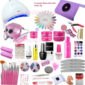 Kit unghii Gel Base One - Cele mai bune oferta kit unghii cu Gel UV Base One #7