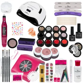 Kit Unghii False cu Gel UV SensoPRO Milano 15ml - Promotie #09 + CADOU Set 4 Pensule Manichiura