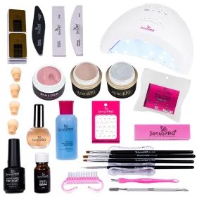 Kit Unghii Gel Manichiura French &amp; Baby Boomer SensoPRO - Promotie #05