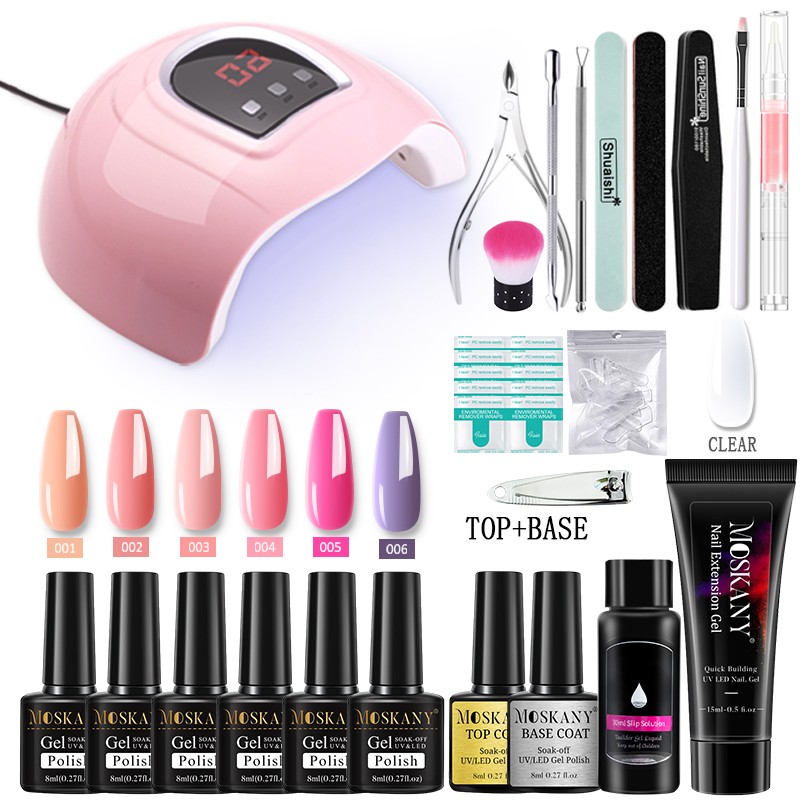 Kit Oja Semipermanenta - UnghiiPro kit unghii polygel manichiura CH21