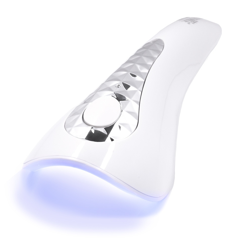 Lampa Profesionala UV LED Nail Art Elite cu Acumulator LUXORISE, Silver