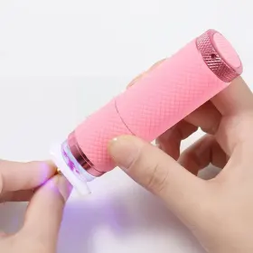Produse LED pentru iluminat eficient Lampa UV/LED tip Lanterna cu Stampila pentru NailArt 9W