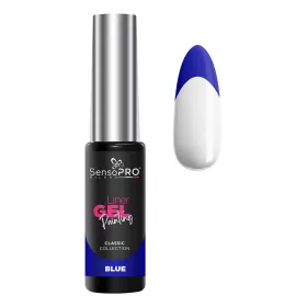 Liner Gel - Precizie și Stil în Machiaj Liner Gel UV pentru Pictura Unghii SensoPRO Milano Classic - Blue