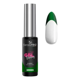 Liner Gel - Precizie și Stil în Machiaj Liner Gel UV pentru Pictura Unghii - SensoPRO Milano Classic Green 8ml