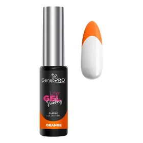 Liner Gel - Precizie și Stil în Machiaj Liner Gel UV Pictura Unghii SensoPRO Milano Classic - Orange 8ml