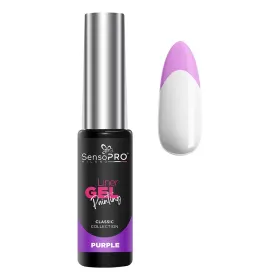 Liner Gel - Precizie și Stil în Machiaj Liner Gel UV pentru Pictura Unghii SensoPRO Milano Classic - Purple 8ml