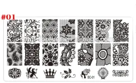 Matrițe Metalice pentru Designul Unghiilor matrita metalica model BC-01