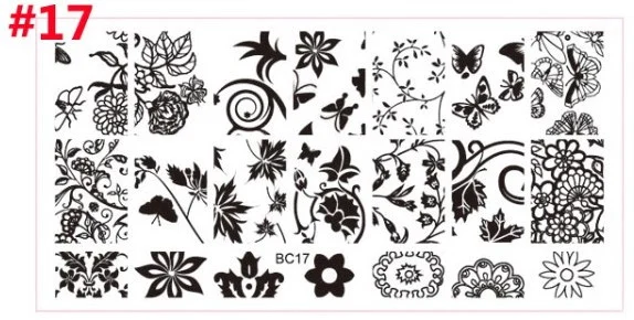 Matrițe Metalice pentru Designul Unghiilor matriță metalică pentru designul unghiilor BC-17