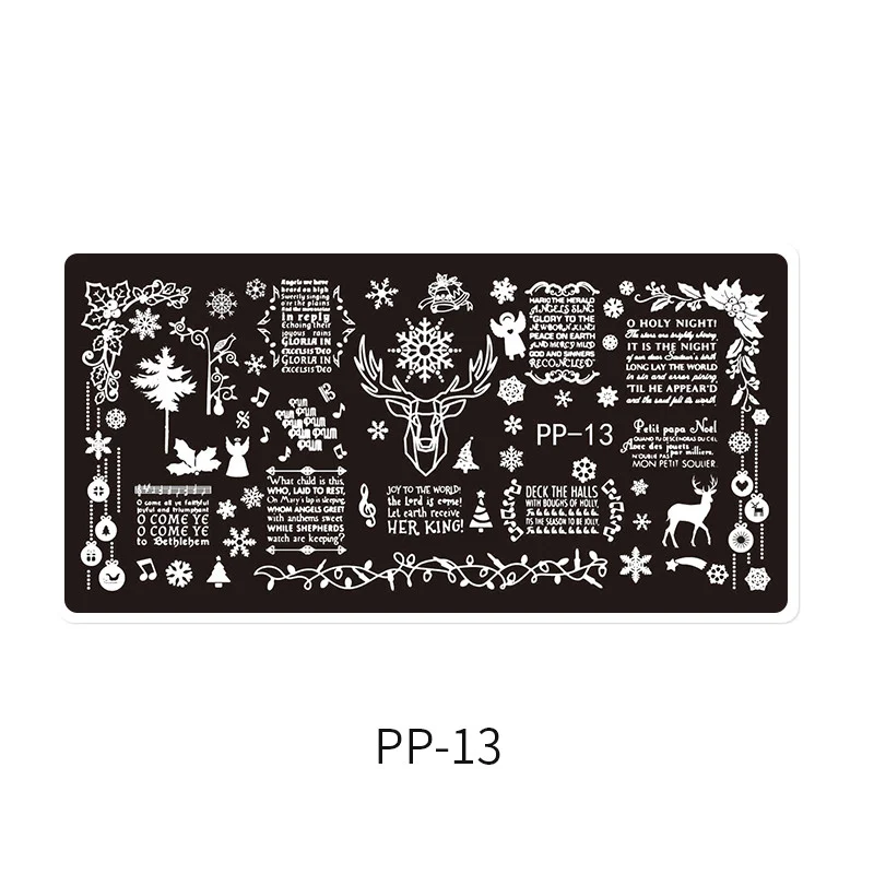 Matrițe Metalice pentru Designul Unghiilor matrita metalica model PP-13
