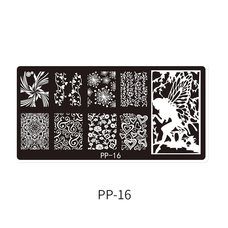 Matrițe Metalice pentru Designul Unghiilor matrita metalica model PP-16