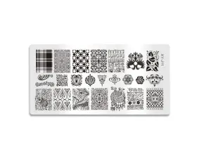 Matrițe Metalice pentru Designul Unghiilor matrita metalica model XY-J11