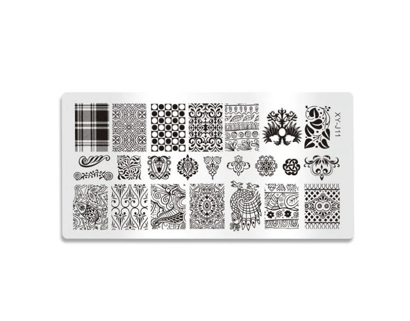 Matrițe Metalice pentru Designul Unghiilor matrita metalica model XY-J11