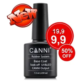 Primer & Bază oja semipermanentă - UnghiiPro.ro primer oja semipermanentă Oferta Base Coat Soak Off Canni Rubber 7.3ml