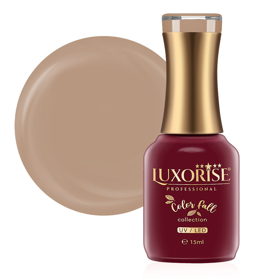Oja LUXORISE 15ml - Culoare și Strălucire pentru Unghi Oja Semipermanenta LUXORISE 15ml - Chocolate Milk