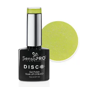 Oja DISCO SensoPRO - Culoare și Strălucire pentru Unghi Oja Semipermanenta Disco SensoPRO - Electric Lemon #25