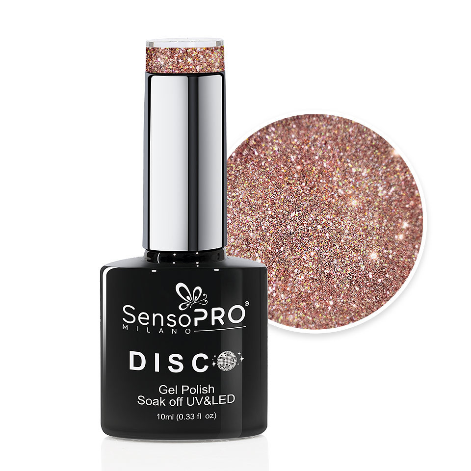 Oja DISCO SensoPRO - Culoare și Strălucire pentru Unghi Oja semipermanenta Disco SensoPRO Milano 10ml - Perfect Dance #08