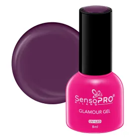 Oja Glamour SensoPRO 8ml - Eleganță și Stil pentru Unghi Oja Semipermanenta Glamour Gel SensoPRO Milano 8ml, Glam Mauve #67