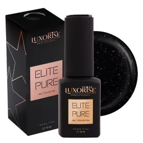 Oja ELITE PURE LUXORISE 15ml - Culoare și Strălucira Oja ELITE PURE LUXORISE 15ml - Culoare și Strălucire Black Galaxy
