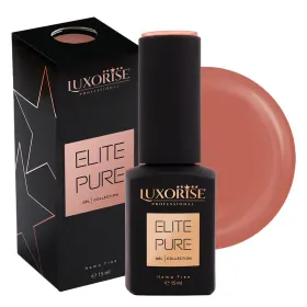 Oja ELITE PURE LUXORISE 15ml - Culoare și Strălucira Oja Semipermanenta Hema Free LUXORISE ELITE PURE - Blended Caramel, 15ml