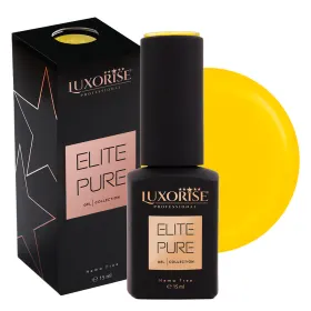 Oja ELITE PURE LUXORISE 15ml - Culoare și Strălucira Oja ELITE PURE LUXORISE 15ml - Golden Honey