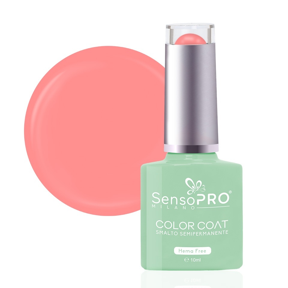 Oja Hema Free SensoPRO 10ml - Siguranță și Calitata Oja Hema Free SensoPRO 10ml - #18 Coral Rose