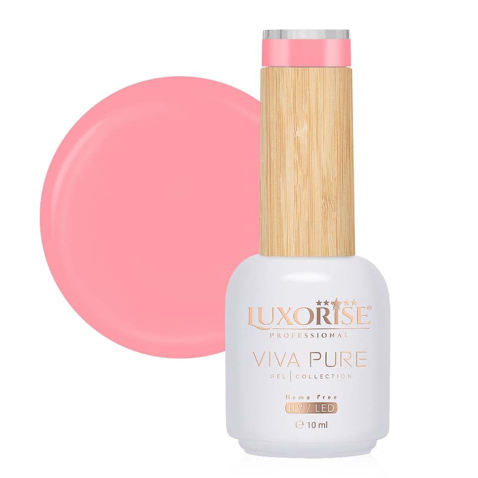 Oja Hema Free LUXORISE 10ml – Eleganță și Siguranță pentru Unghi Oja Hema Free LUXORISE - Coral Cadence 10ml