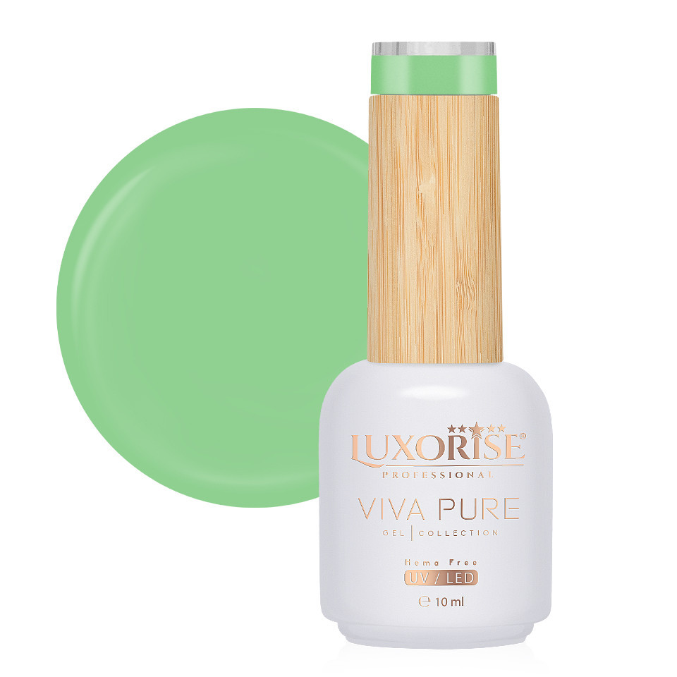 Oja Hema Free LUXORISE 10ml – Eleganță și Siguranță pentru Unghi Oja Hema Free LUXORISE - Gentle Jade 10ml