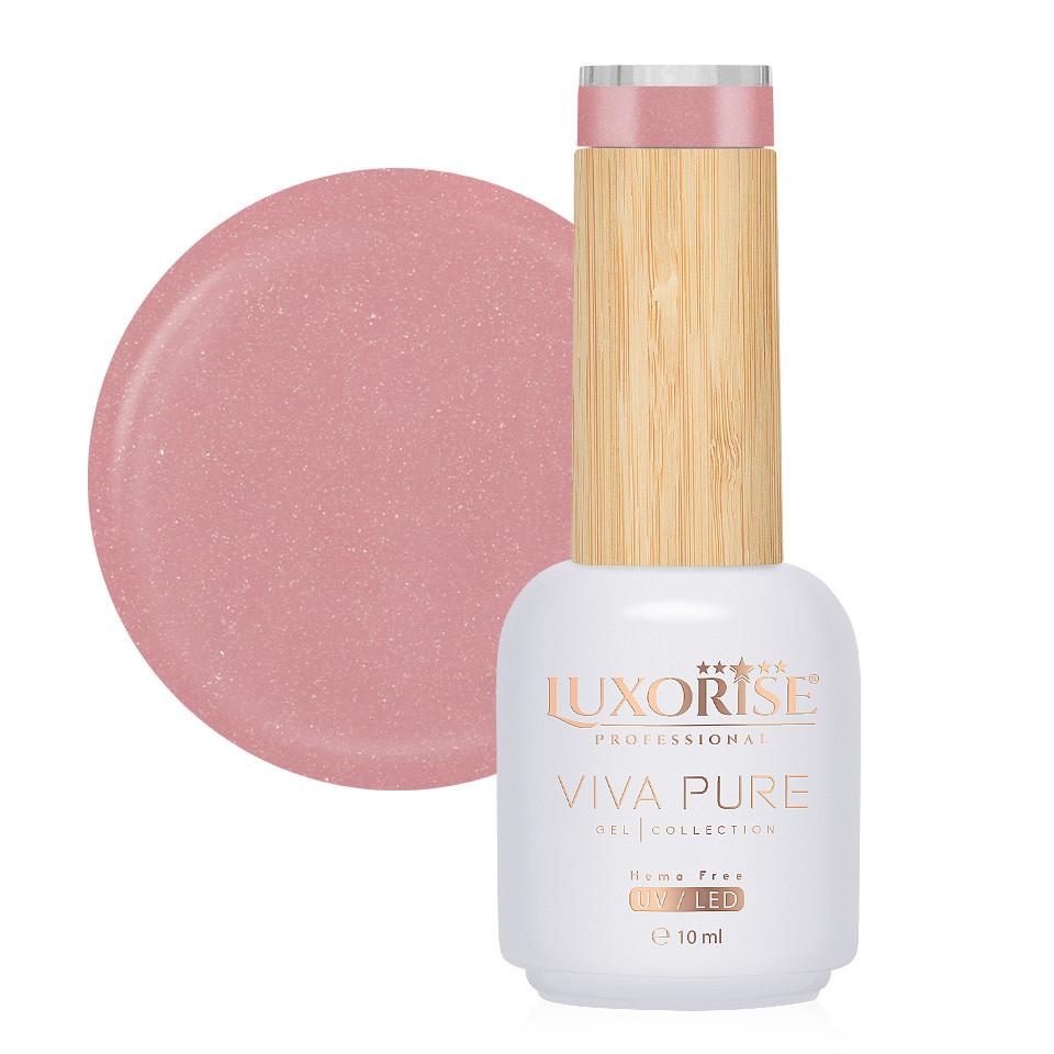 Oja Hema Free LUXORISE 10ml – Eleganță și Siguranță pentru Unghi Oja Hema Free LUXORISE - Ginger Glow 10ml