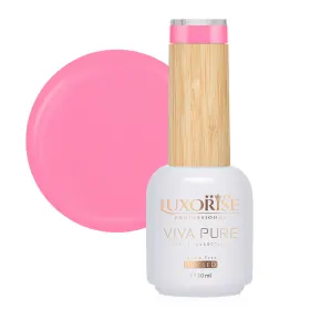 Oja Hema Free LUXORISE 10ml – Eleganță și Siguranță pentru Unghi Oja Hema Free LUXORISE - Neon Rose 10ml