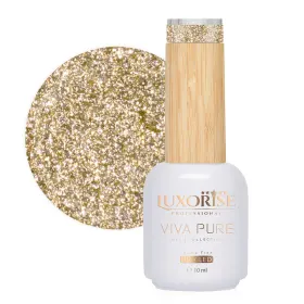 Oja Hema Free LUXORISE 10ml – Eleganță și Siguranță pentru Unghi Oja Hema Free LUXORISE - Pure Gold 10ml