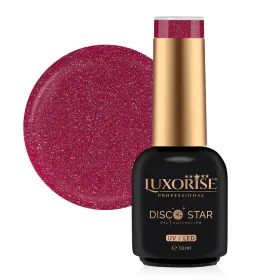 Oja Disco Star LUXORISE - Strălucire și Stil pentru Unghi Oja Semipermanenta LUXORISE Disco Star - Always Smile 10ml