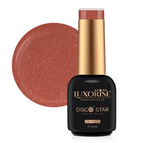 Oja Disco Star LUXORISE - Strălucire și Stil pentru Unghi Oja semipermanenta LUXORISE Disco Star - Atomic Spin 10ml