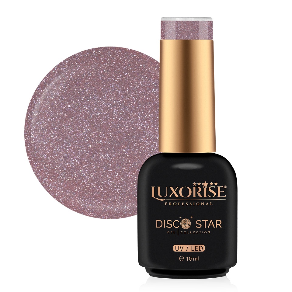 Oja Disco Star LUXORISE - Strălucire și Stil pentru Unghi Oja Semipermanenta LUXORISE Disco Star - Party Pulse 10ml