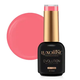 Oja Evolution LUXORISE 10ml - Culoare și Strălucira Oja Semipermanenta LUXORISE Evolution - Coral Pop 10ml