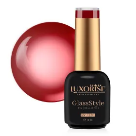 Oja GlassStyle LUXORISE 10ml - Eleganță și Strălucira Oja Semipermanenta LUXORISE GlassStyle - Cherry Glaze 10ml