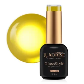Oja GlassStyle LUXORISE 10ml - Eleganță și Strălucira Oja Semipermanenta LUXORISE GlassStyle - Mango Tango 10ml