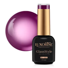 Oja GlassStyle LUXORISE 10ml - Eleganță și Strălucira Oja Semipermanenta LUXORISE GlassStyle - Violet Vortex 10ml