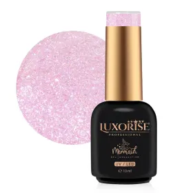 Oja Mermaid LUXORISE - Culoare și Strălucire pentru Unghi Oja Semipermanenta LUXORISE Mermaid - Magic Smile 10ml
