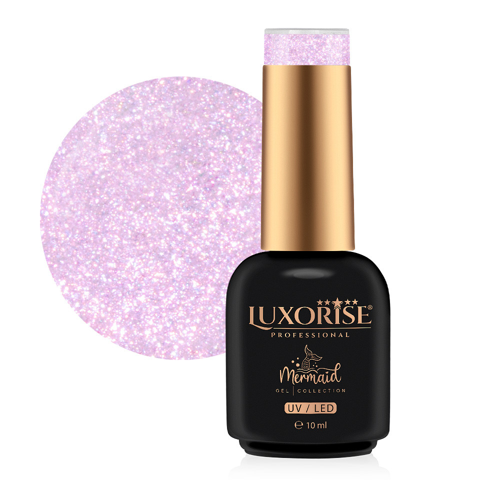 Oja Mermaid LUXORISE - Culoare și Strălucire pentru Unghi Oja Semipermanenta LUXORISE Mermaid - Perfect Dream 10ml