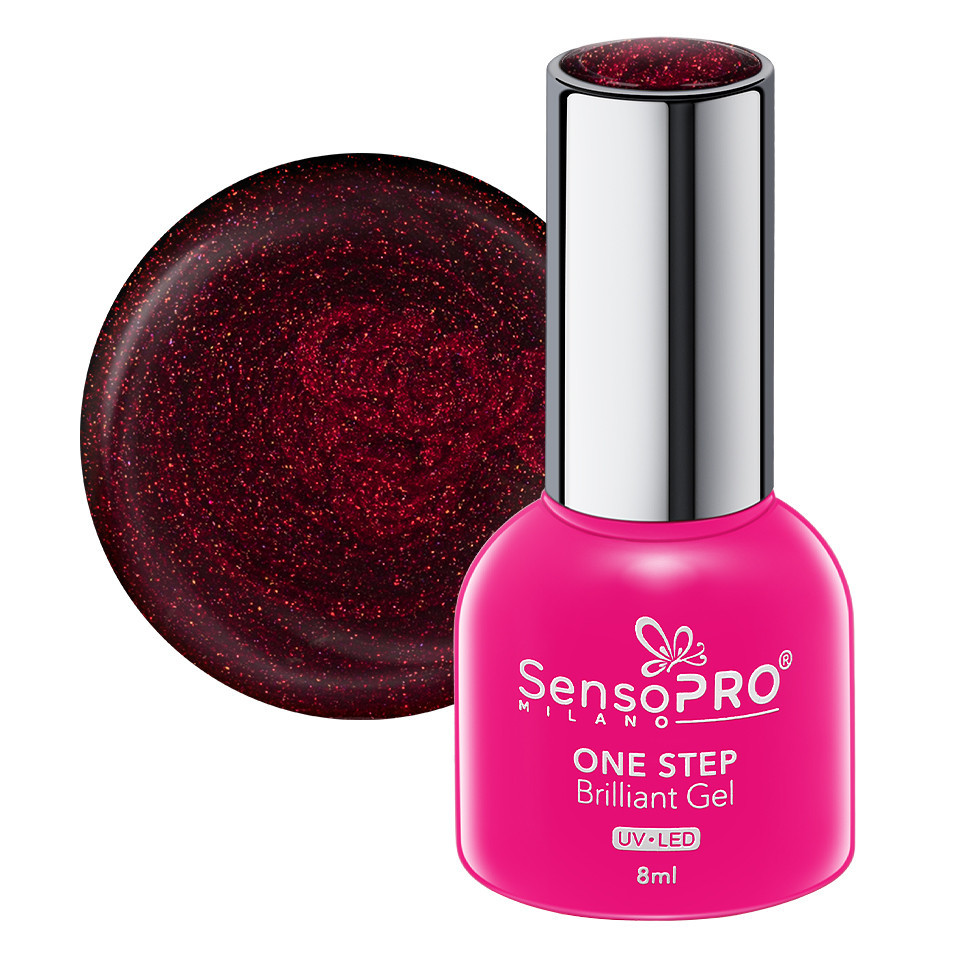 Oja OneStep SensoPRO 8ml - Strălucire și ușurință în aplicara Oja Semipermanenta One Step SensoPRO 8ml - Crush Baby #91