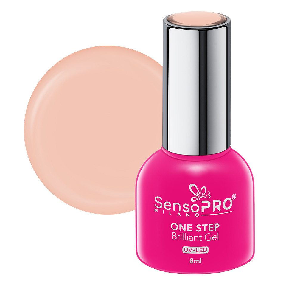 Oja OneStep SensoPRO 8ml - Strălucire și ușurință în aplicara Oja OneStep SensoPRO 8ml - Strălucire și ușurință în aplicare