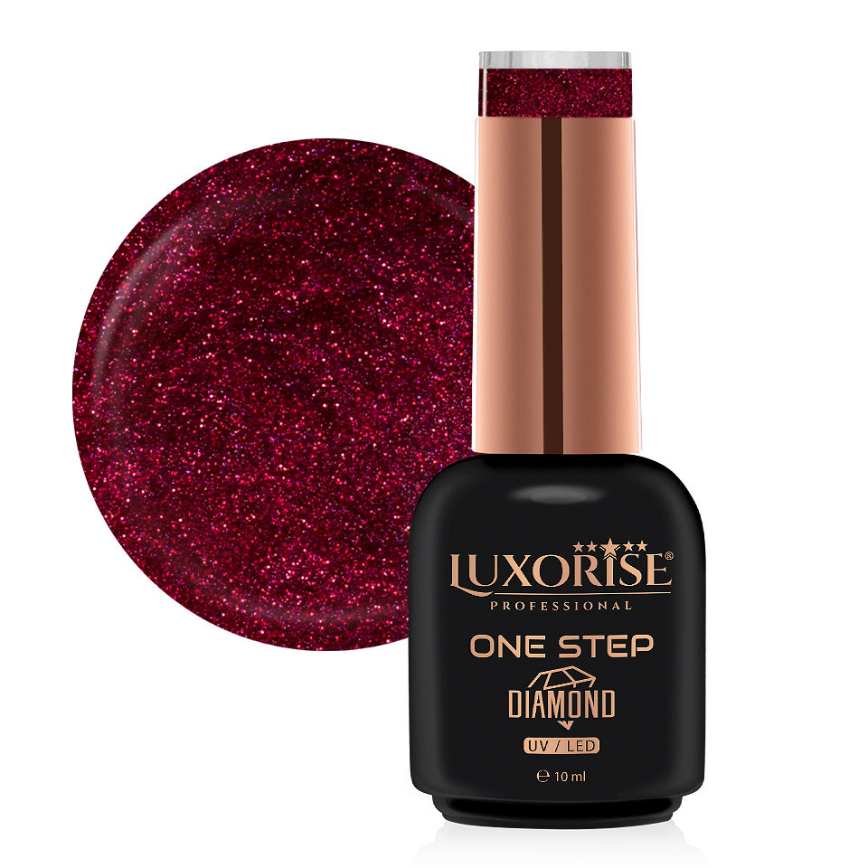 Oja One Step LUXORISE 10ml - Frumusețe Simplificată Oja One Step LUXORISE 10ml - Ruby Crush