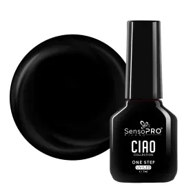 Oja OneStep SensoPRO CIAO 7ml - Răsfăț pentru Unghiile Tala Oja Semipermanenta One Step SensoPRO CIAO 7ml - Black Shine