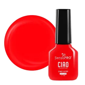 Oja OneStep SensoPRO CIAO 7ml - Răsfăț pentru Unghiile Tala Oja Semipermanenta One Step SensoPRO CIAO 7ml - Bold Red