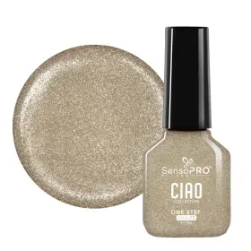 Oja OneStep SensoPRO CIAO 7ml - Răsfăț pentru Unghiile Tala Oja Semipermanenta One Step SensoPRO CIAO 7ml - Champagne Gold