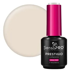 Oja PRESTIGIO SensoPRO 15ml - Culoare și Strălucira Oja Semipermanenta PRESTIGIO SensoPRO Milano - Angel Touch 15ml
